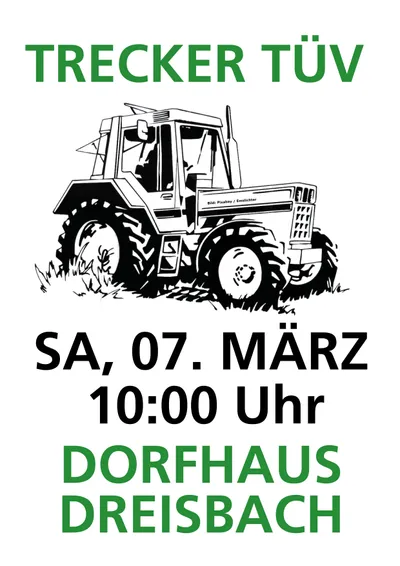 Trecker TÜV 2026