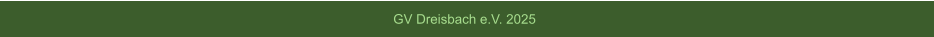 GV Dreisbach e.V. 2025